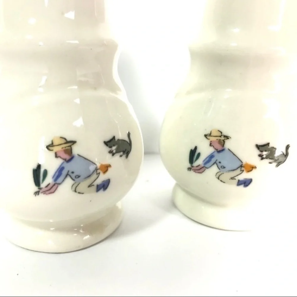 PFALTZGRAFF‎ Apple Valley Salt & Pepper Shakers cottagecore garden